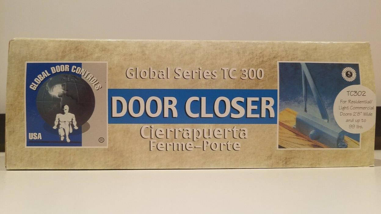 Door Closer Metal Global TC 302 Residential Light Commercial - New