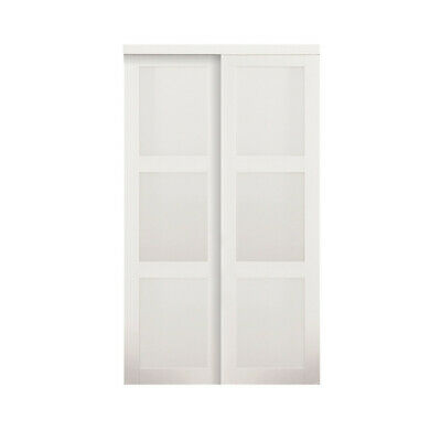 Erias Home Designs Track MDF Sliding Closet Door 48