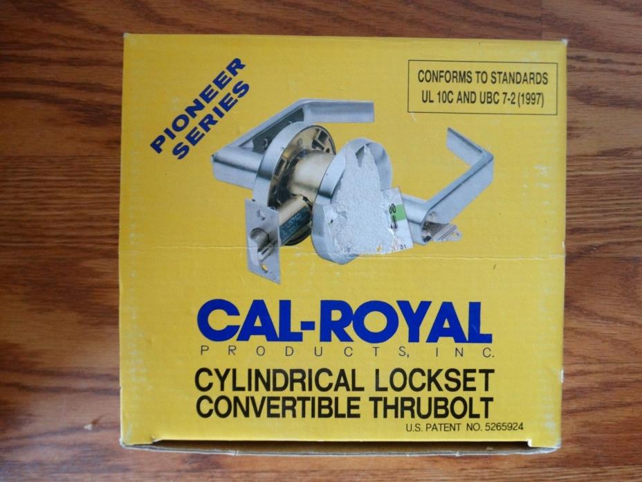CAL-ROYAL RL-30 Cylindrical Lever Lock PASSAGE US4