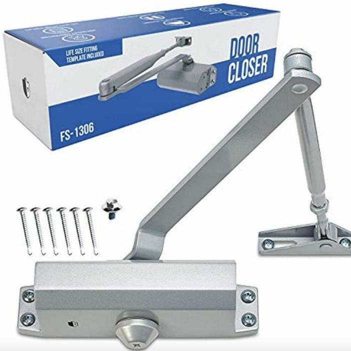 Door Closer FS-1306 Automatic Adjustable Closers Grade Spring Hydraulic With