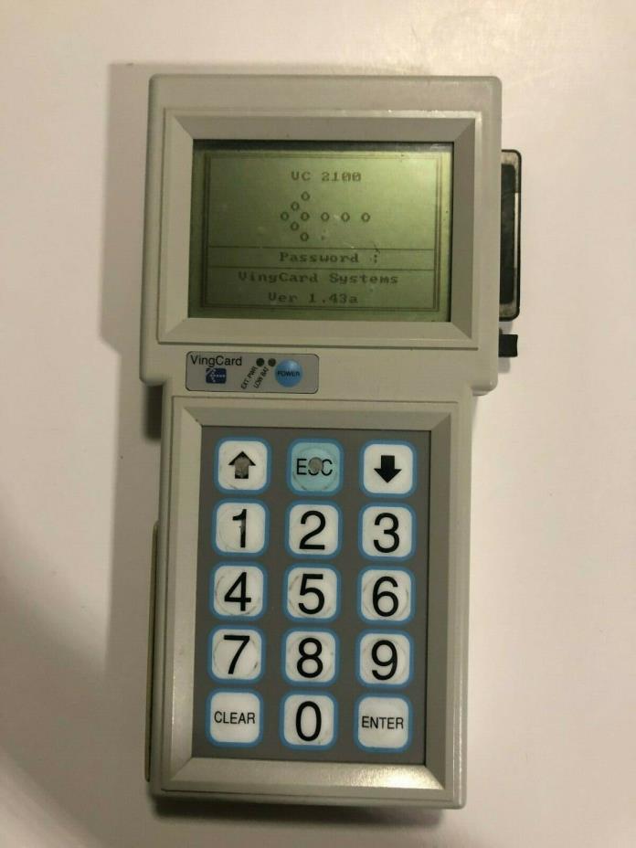 Used Vingcard 2100 System controller Only Version 1.43a Battery terminal Perfect
