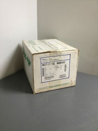 NEW, TACO, MOT-D-102, PRO-FIT, MOTOR 1/2 HP, 1725 RPM, SINGLE PHASE, (22C)