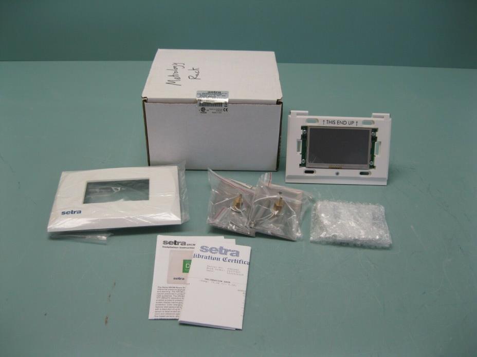 Setra SRCM Room Pressure Monitor NEW H16 (2477)