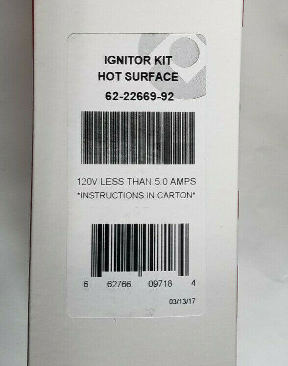 ( 4 )  PROTECH  62-22669-92 Surface Ignitor Kit 120V Less Than 5.0A     (20802)