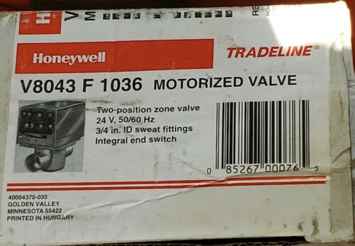 Honeywell V8043 F 1036 Motorized Valve