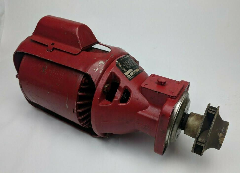 Bell & Gossett Series 100 Motor w/ 189134 Impeller  - Cast Iron Circulator Pump