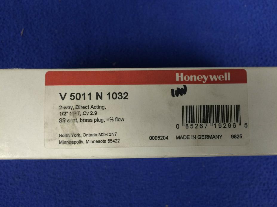 Honeywell V5011N-1032  2-Way DA 1/2