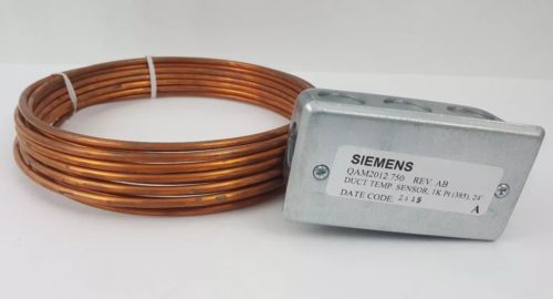 Siemens Duct Temp Sensor QAM2012.750 REV AB  1K OR 385 24'