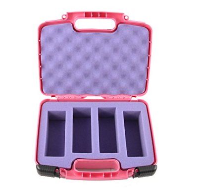 TOY BOX Travel Storage Fingerlings Case – Fun PINK Protective Home Designed To C