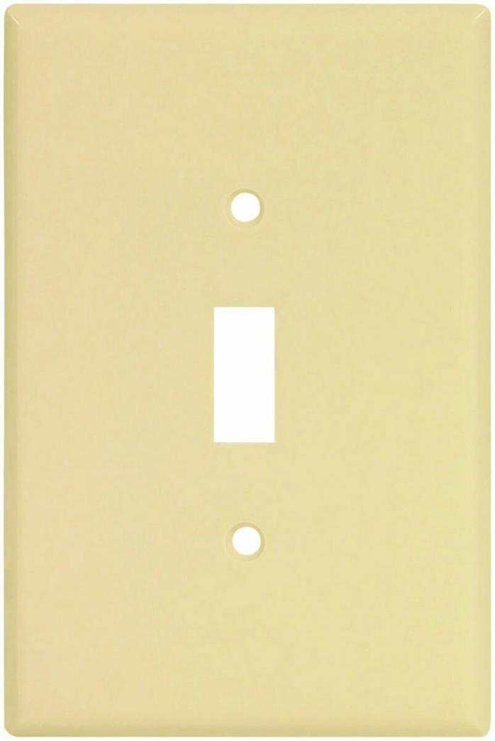 Arrow Hart 2144V-BOX Oversize Wall Plate, 1 Gang in Ivory Lot of 5