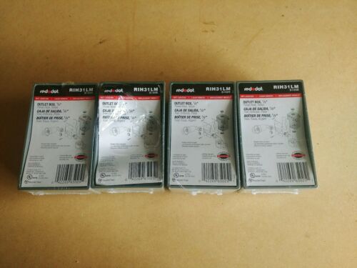 Lot of 4 Red Dot RIH31LM 1/2