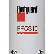 FF5319 NEW GENUINE  FLEETGUARD CUMMINS FUEL FILTER ( 2 PACK )