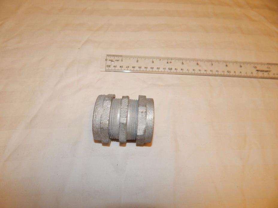 x5 ~ 1.25 inch Rigid Threadless Compression Couplings ~Lot of 5~ New ~ 1.25
