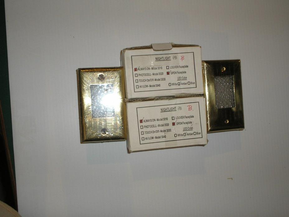 Listing is for (1) Model 3020 Indoor LED Step and Hall light.Always On.