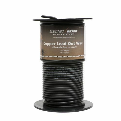 ElectroBraid UGCC200-EB High Voltage Insulated Copper Lead Out Wire