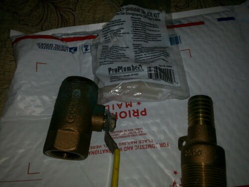 deep well kit brass  fittings and  heat shrink