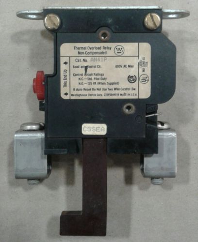 Westinghouse AN41P Thermal Overload Relay Non-Compensated #021D21