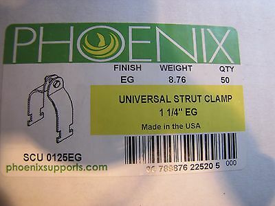 50 Phoenix SCU 0125EG Universal Strut Clamps 1 1/4