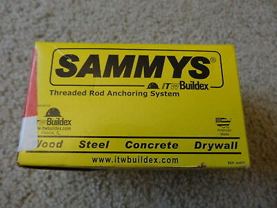 25 Sammys 1/4-20 x 1 Threaded Rod Hanger Wood 8002957 #14