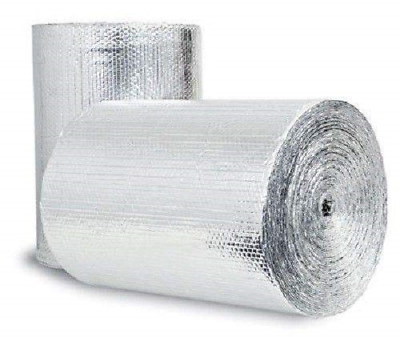 16 in. x 100 ft. Double Reflective Insulation with Staple Tab