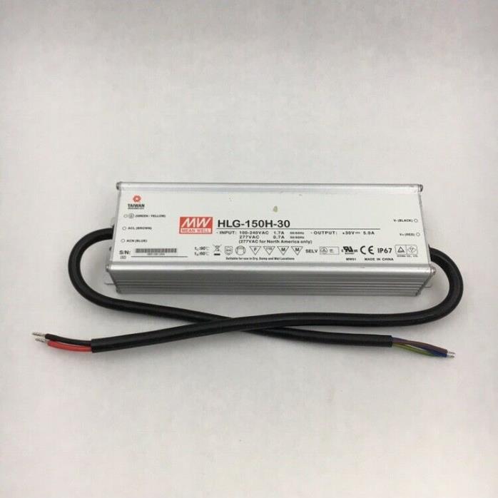 Meanwell HLG-150H-30 New No Box Led Driver 100-277V A48