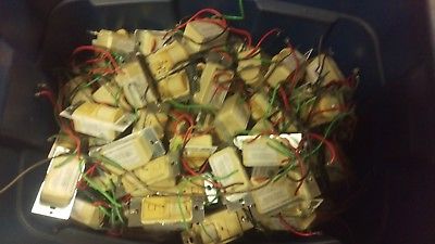 Lot 113 Hubbell WS12771 motion detector light switches as-is wall switch sensors