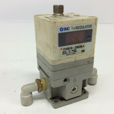 SMC ITV2010-23N2Bl4 E/P Regulator 0-5VDC .7-15PSI