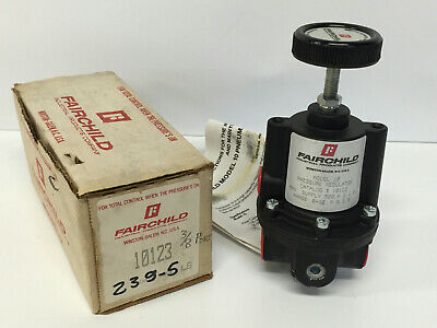 Fairchild Model 10 Pressure Regulator 10123 500 PSIG 0-10 Range