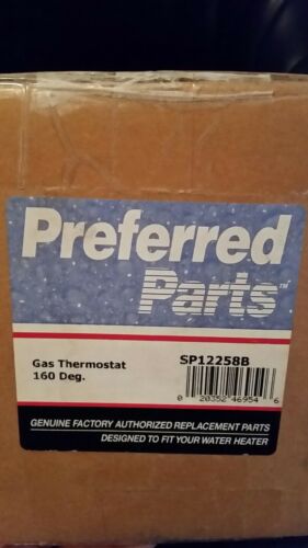 SP12258B Gas Thermostat 160 Deg.(LP) 1.25” Shank Same Day Shipping
