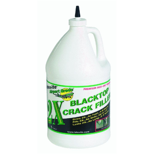 Blacktop Crack Filler Vinyl Polymer Asphalt Sealer Repair Acrylic Rubber 1 Gal