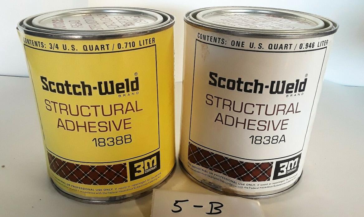 Scotch Weld Structural Adhesive 1938A plus 1938B