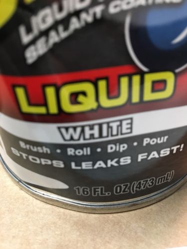 Flex Seal Liquid - Liquid Rubber Sealant Coating - Large 16oz (White)