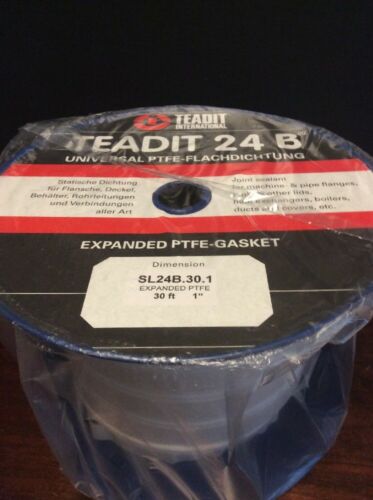 Teadit Expanded PTFE Gasket SL24B.30.1 Joint Sealant 30ft. 1 Inch Wide