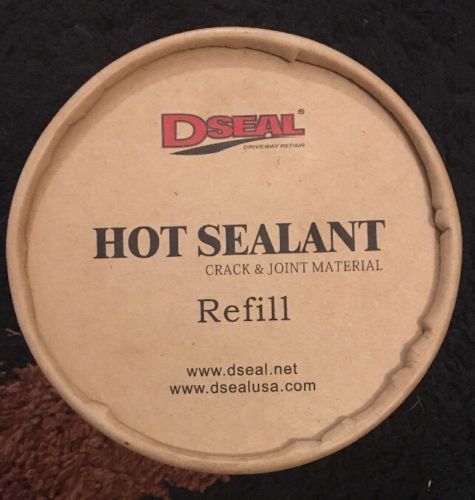 Lot Of 4 Containers Of Dseal Driveway Hot Sealant Refill . 2 Lbs Each