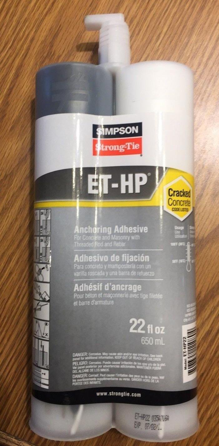 Simpson Strong-Tie ET-HP22 22oz Epoxy Anchoring Adhesive