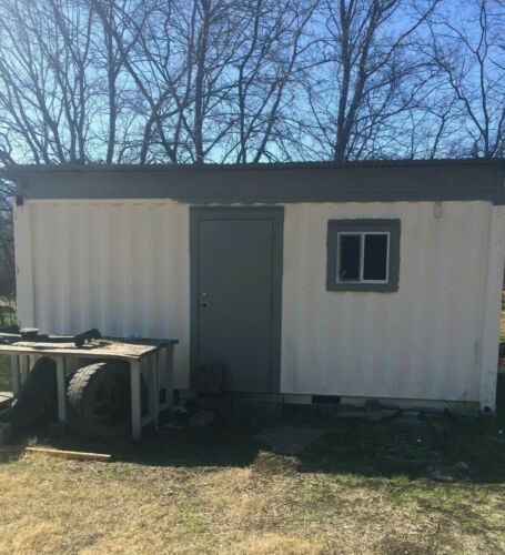 20ft Shipping Container Home Tiny House Cabin Office Bathroom Electric Insulated