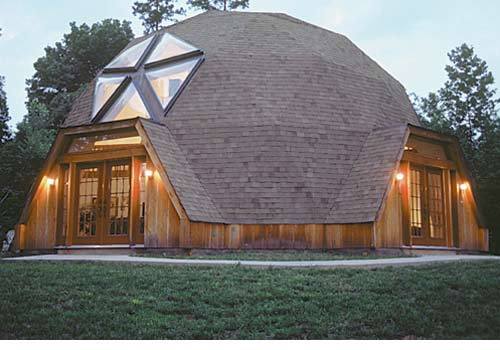 2 STORY DOME HOUSE HOME KIT 45' FT DIAMETER TIMBERLINE GEODESICS TOWERING PINE