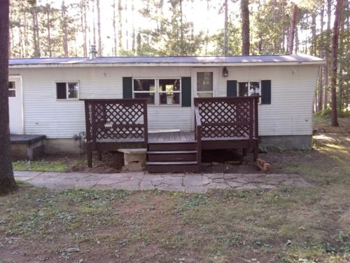 Mobile Home And .34 acre in Red Granite WIPeaceful Getaway