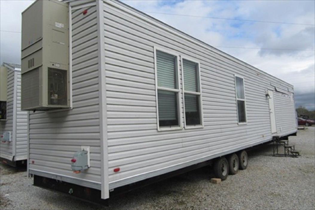 2017 1BR/1BA 8x48 FEMA Mobile Home Park Model- WZ3-A/C-FOR Permian Basin Texas