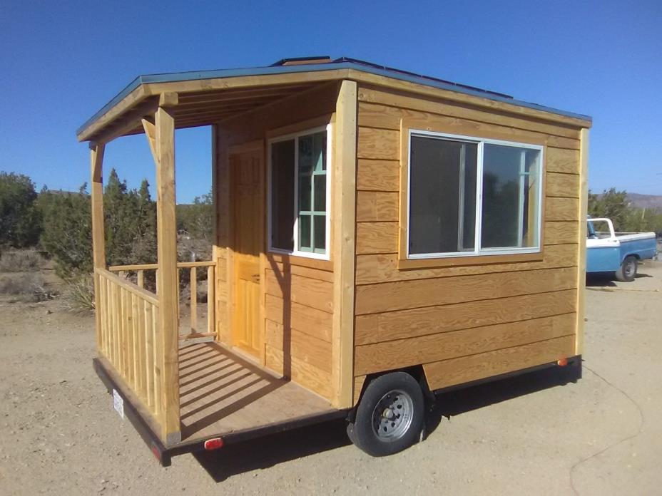 micro tiny home trailer 