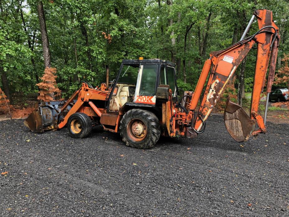 Dynahoe 290K Backhoe Tractor Front End Loader Diesel