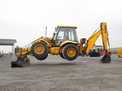 JCB 215S Farm Tractor Loader Backhoe
