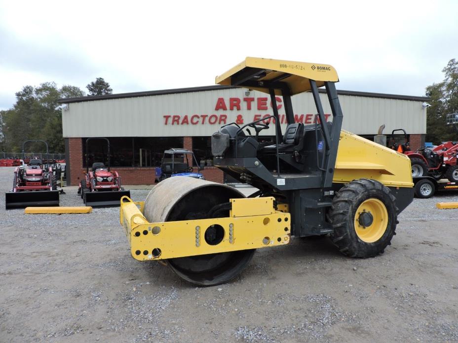 2013 BOMAG BW177D-50 SMOOTH DRUM COMPACTOR - DIESEL - GOOD CONDITION!!