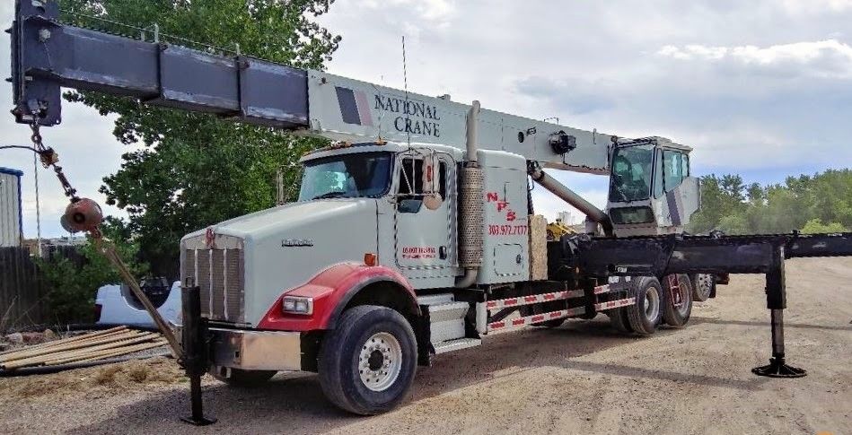 2007 National 18103 - 40 TON TRUCK CRANE on KENWORTH CHASSIS