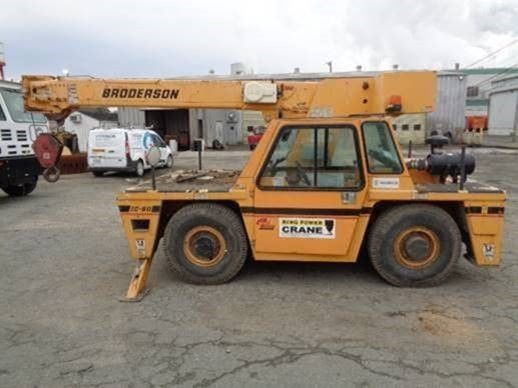 2013 Broderson IC-80-3J Carry Deck Crane with Boom Extension