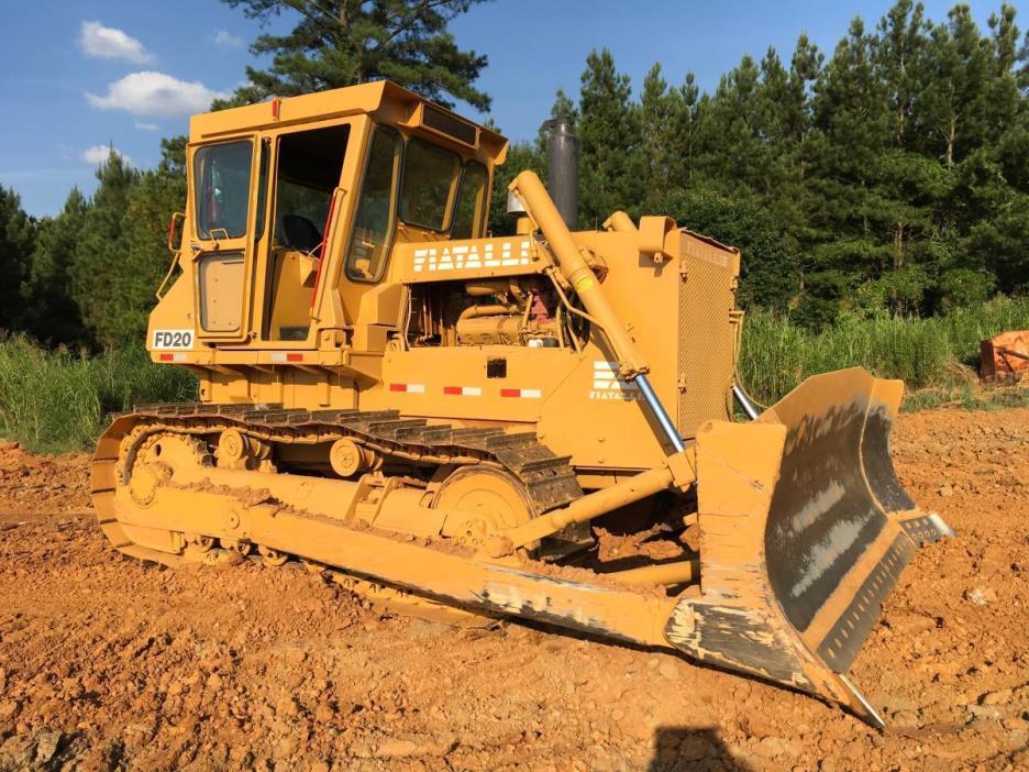 Fiat Allis Chalmers FD20B Bulldozer - Good Running Machine