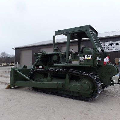1988 Caterpillar D7G Dozer With Winch Ex Military Full Rebuild! Low Hours!! CAT