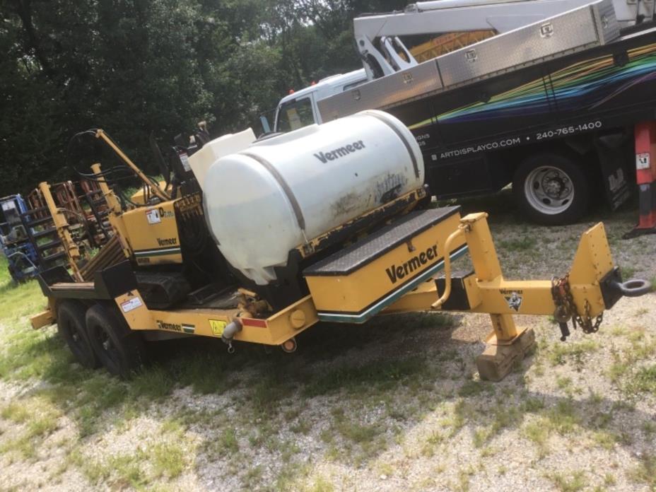 Vermeer 7x11A with Trailer and water tank