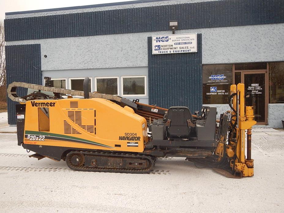 2012 Vermeer D20x20 Series 2 , Directional Drill, Boring, HDD