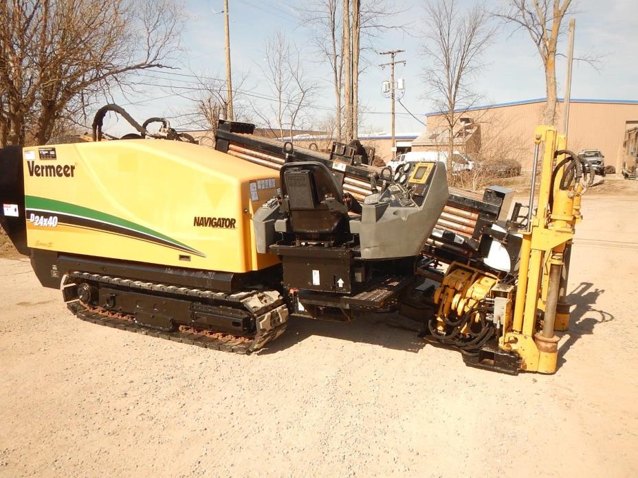 2013 Vermeer D24x40 Series 2, Directional Drill, Boring, HDD